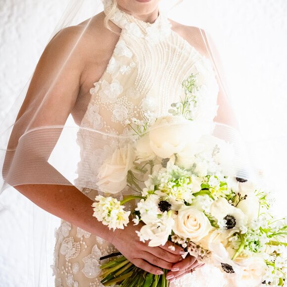 Cathedral Wedding Veil by Harry Robles - Picture 1 of 3